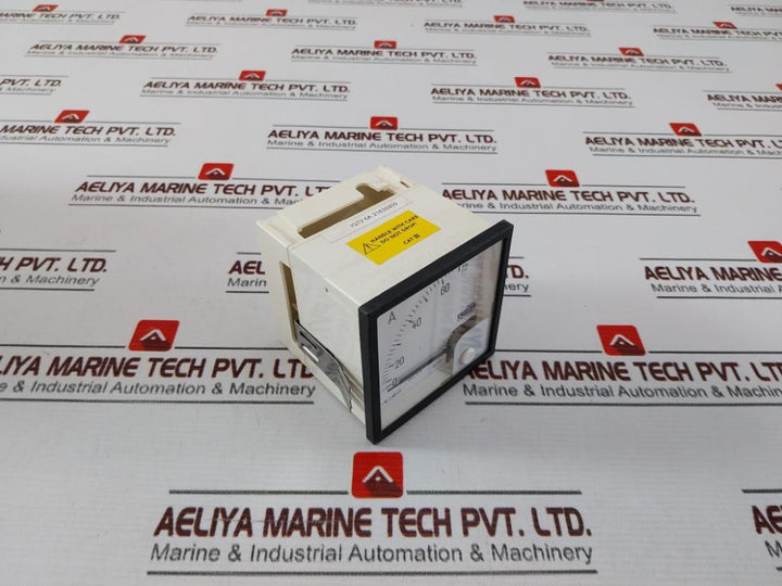 Cewe Iq72 Ampere Meter For Current Transformer X/5, 0-72A 60/5A, 6A 21635909