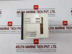 Cewe Iq72 Ampere Meter For Current Transformer X/5, 0-72A 60/5A, 6A 21635909