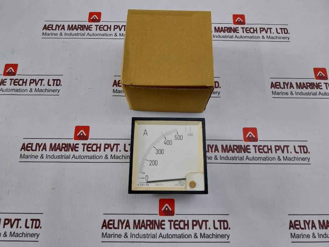 Cewe Iq96 Analog Ammeter 0-500/2500 A