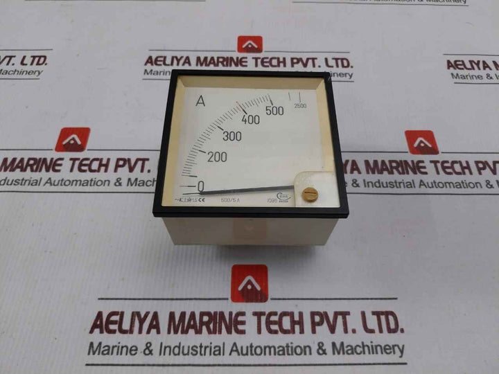Cewe Iq96 Analog Ammeter 0-500/2500 A