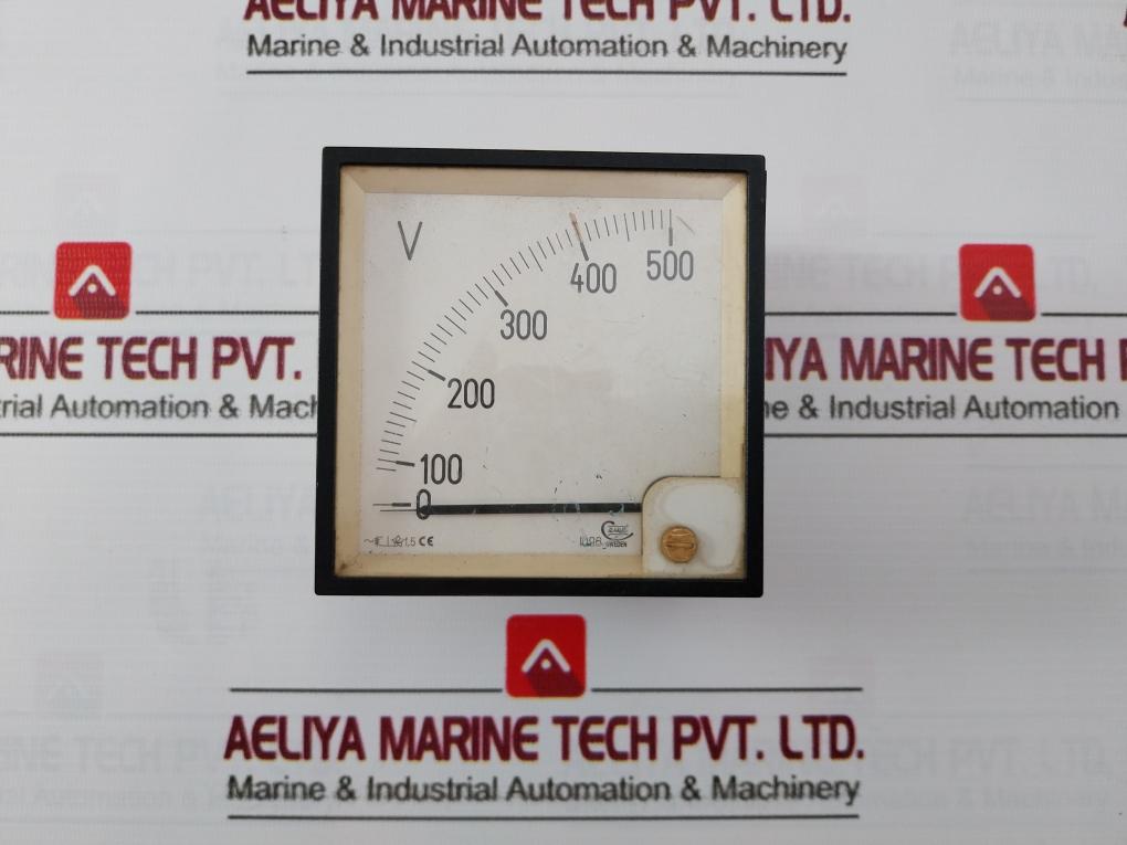 Cewe Iq96 Analog Voltmeter 0-500 V