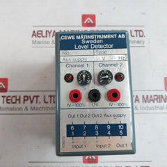 Cewe Mätinstrument Ctg 21 Level Detector 220V Ac 60 Hz 0-10Ma