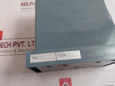 Cewe Mätinstrument Ctg 21 Level Detector 220V Ac 60 Hz 0-10Ma