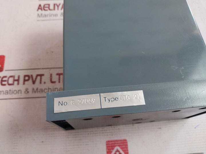 Cewe Mätinstrument Ctg 21 Level Detector 220V Ac 60 Hz 0-10Ma