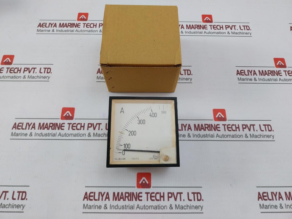 Cewe Iq96 Analog Ammeter For Current Transformer 0-400/2000A 00065777