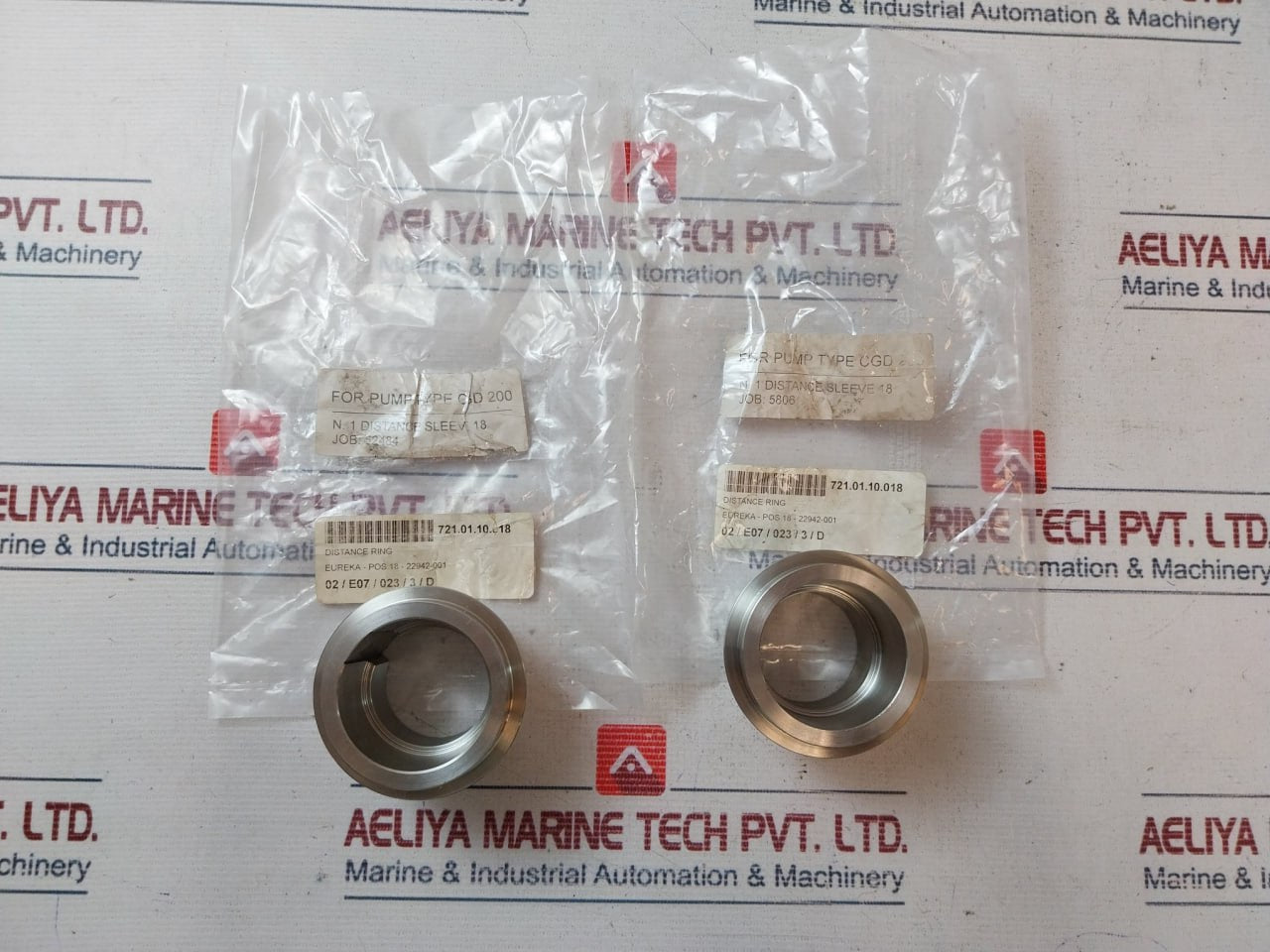 Eureka 22942-001 Pump Spares Distance Sleeve