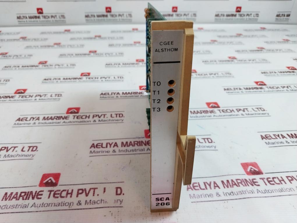 Cgee Alsthom Sca 206 Printed Circuit Board