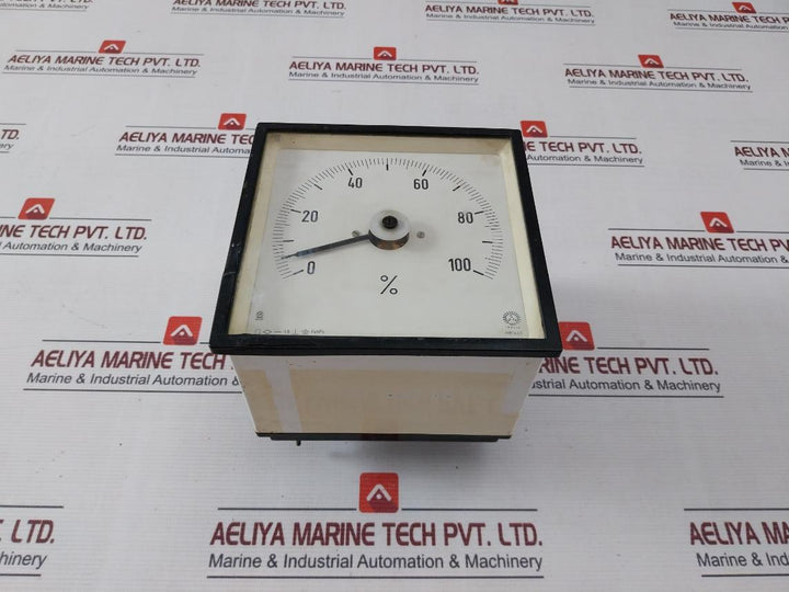 Cgs 0 To 100 Analog Percentage Meter