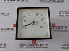Cgs 0 To 100 Analog Percentage Meter