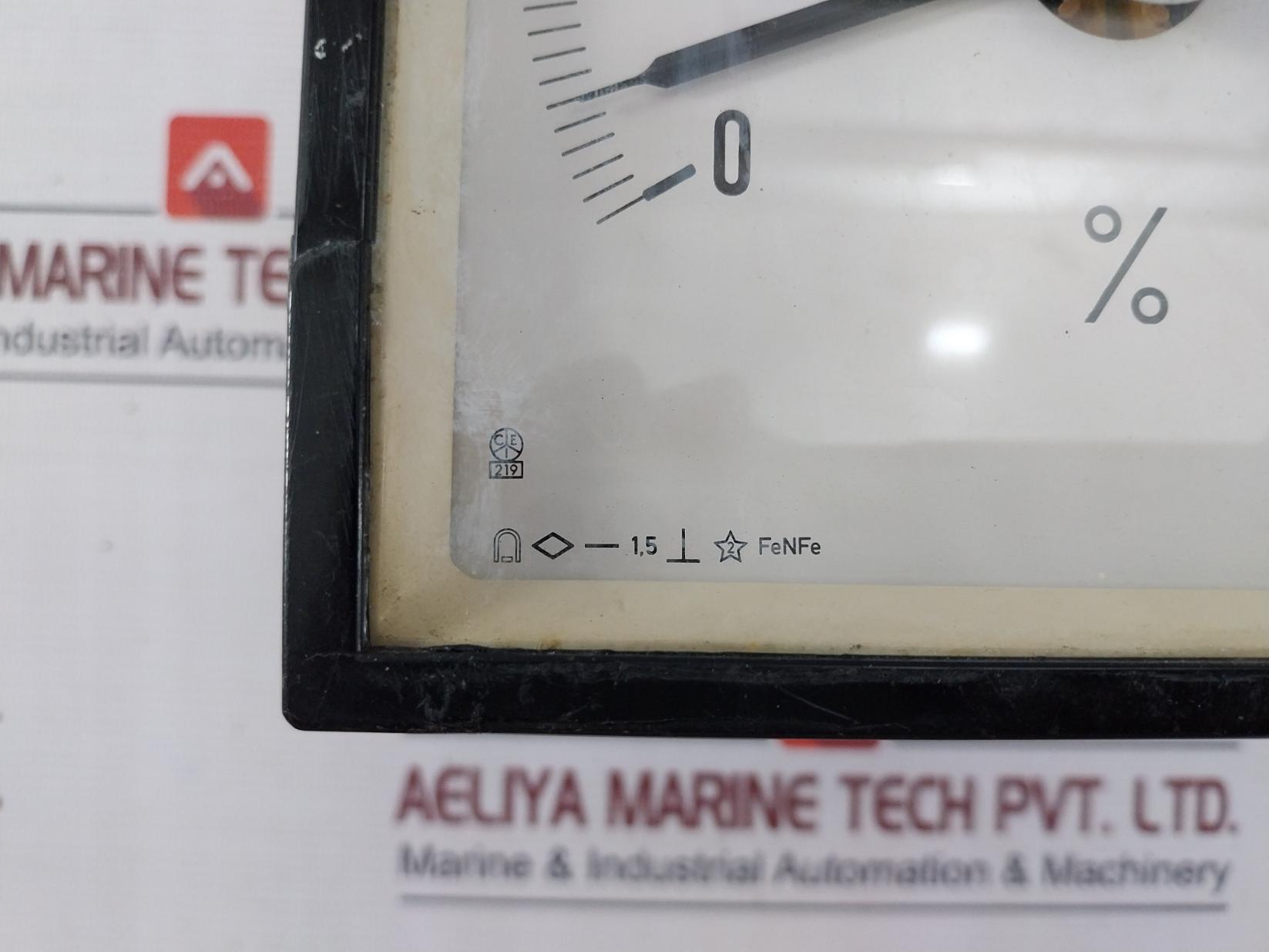 Cgs 0 To 100 Analog Percentage Meter