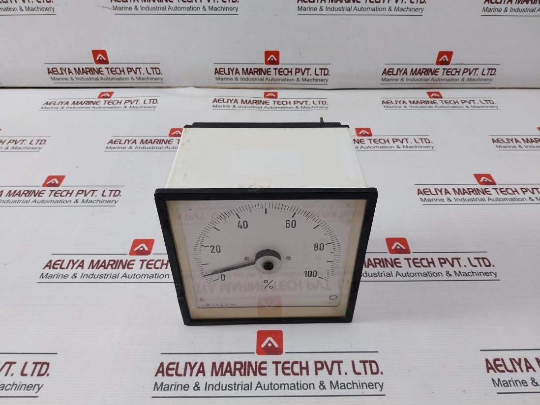 Cgs 0 To 100 Analog Percentage Meter