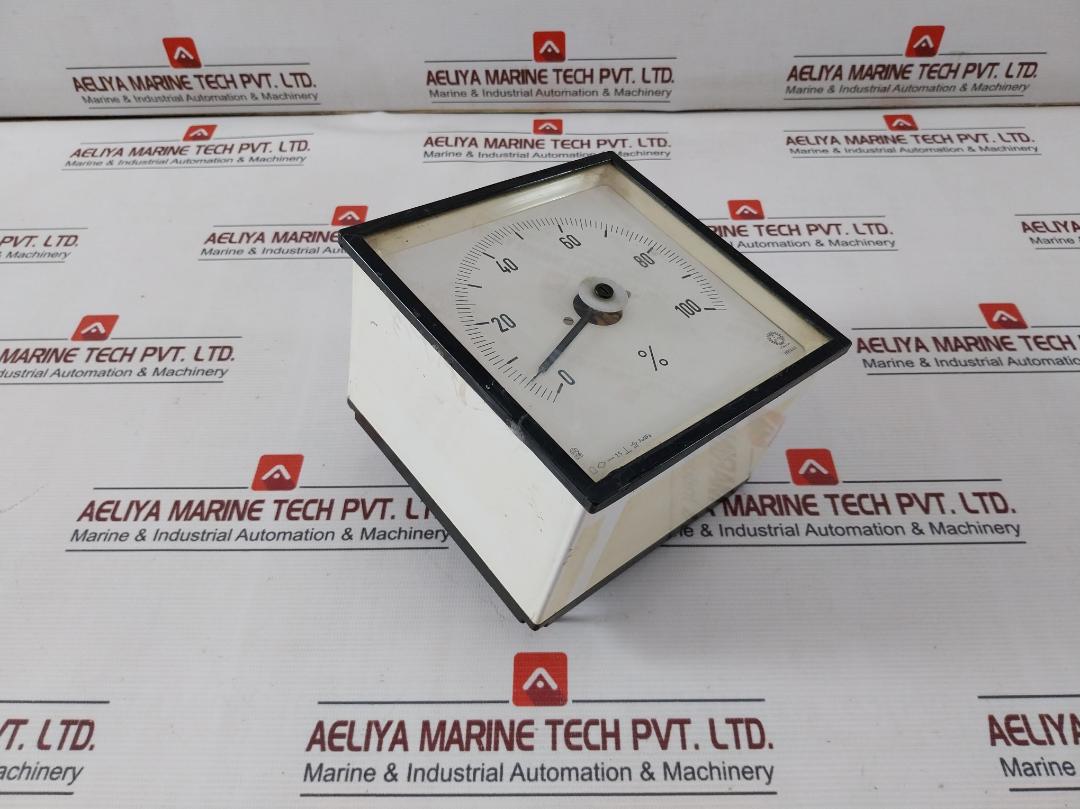 Cgs 0 To 100 Analog Percentage Meter