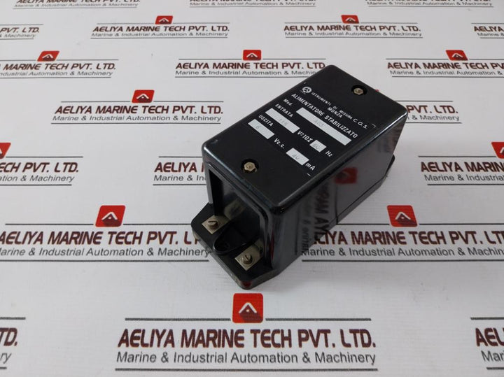 Cgs As3 Stabilized Power Supply 115V 60Hz 6Vdc 40Ma