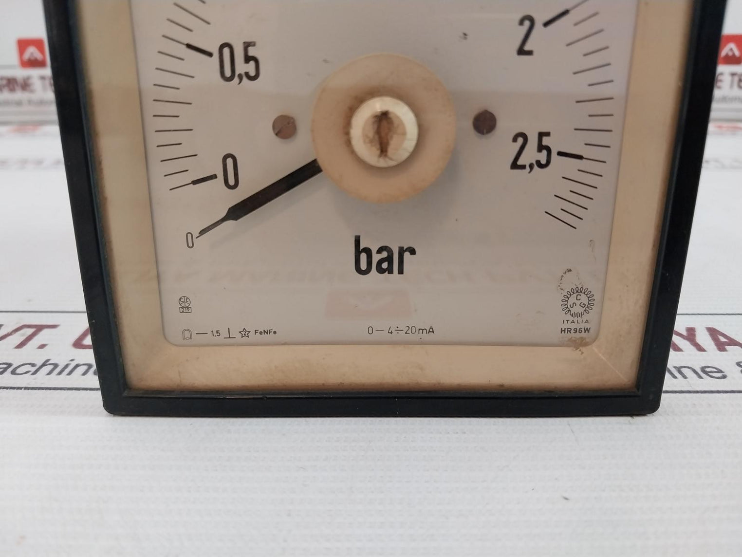 Cgs Hr96W Analog Pressure Measurement Meter 0-4÷20Ma H1007 0-2,8 Bar