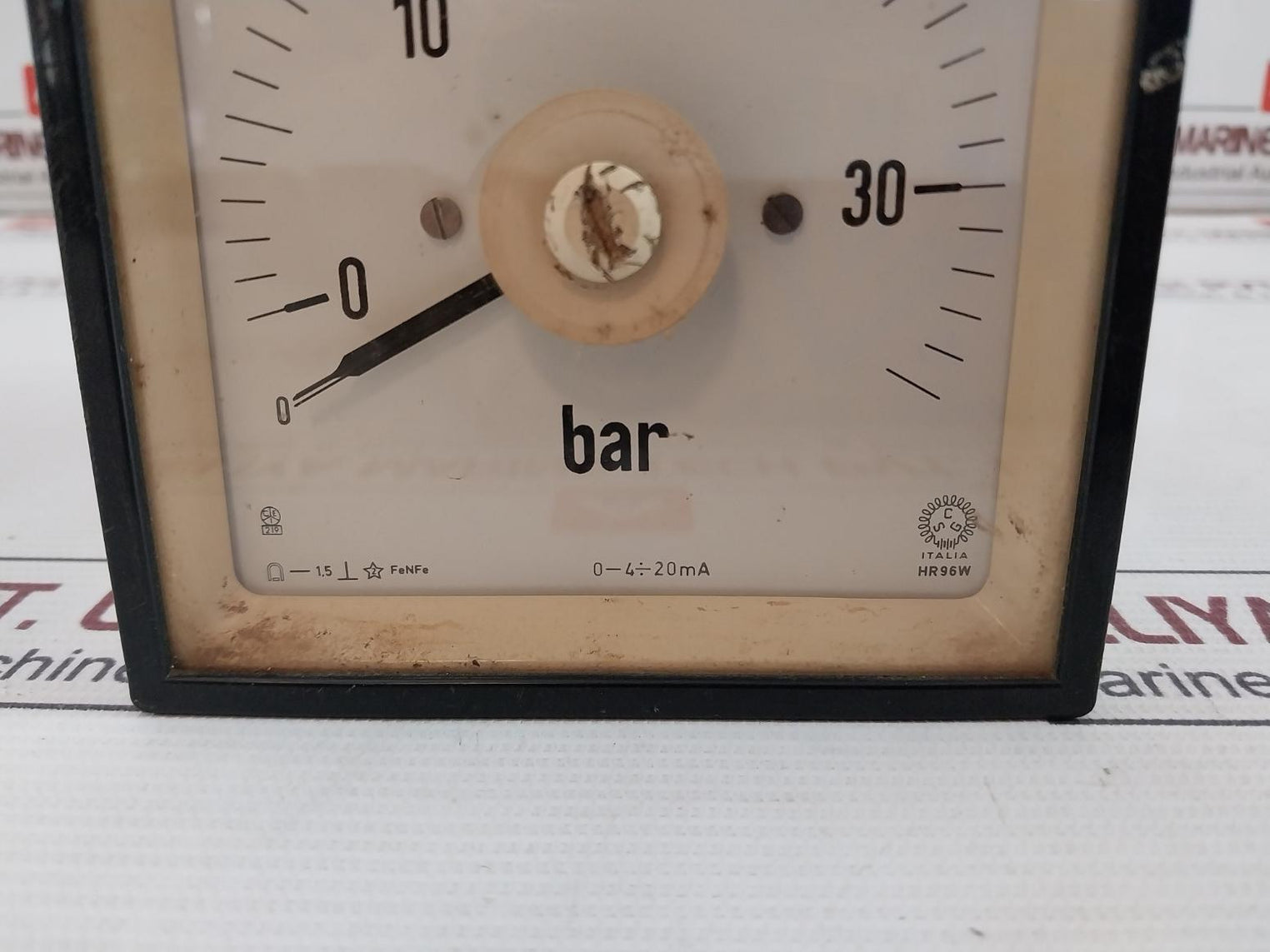 Cgs Hr96W Analog Pressure Measurement Meter 0-4÷20Ma Tag-pi19 0-35 Bar