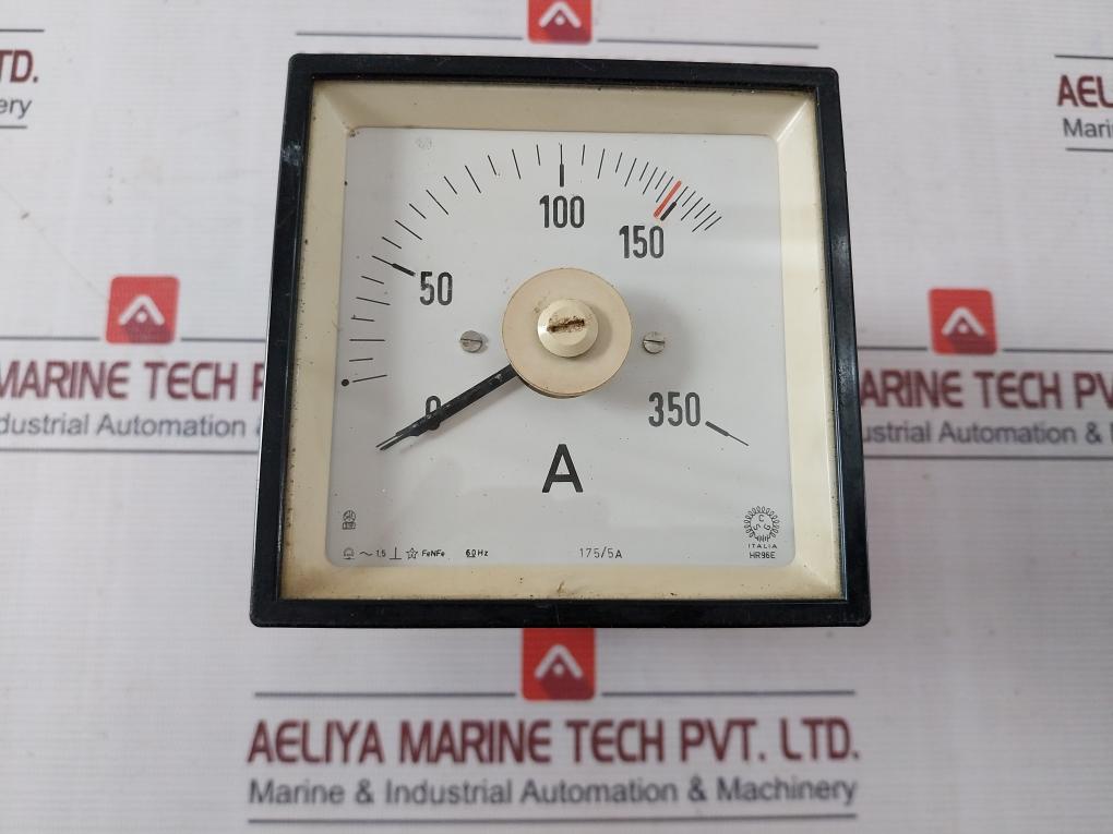 Cgs Italia Hr96E Analog Ammeter 0-175/350A 60Hz