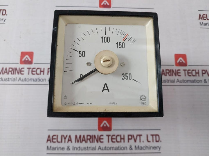 Cgs Italia Hr96E Analog Ammeter 0-175/350A 60Hz