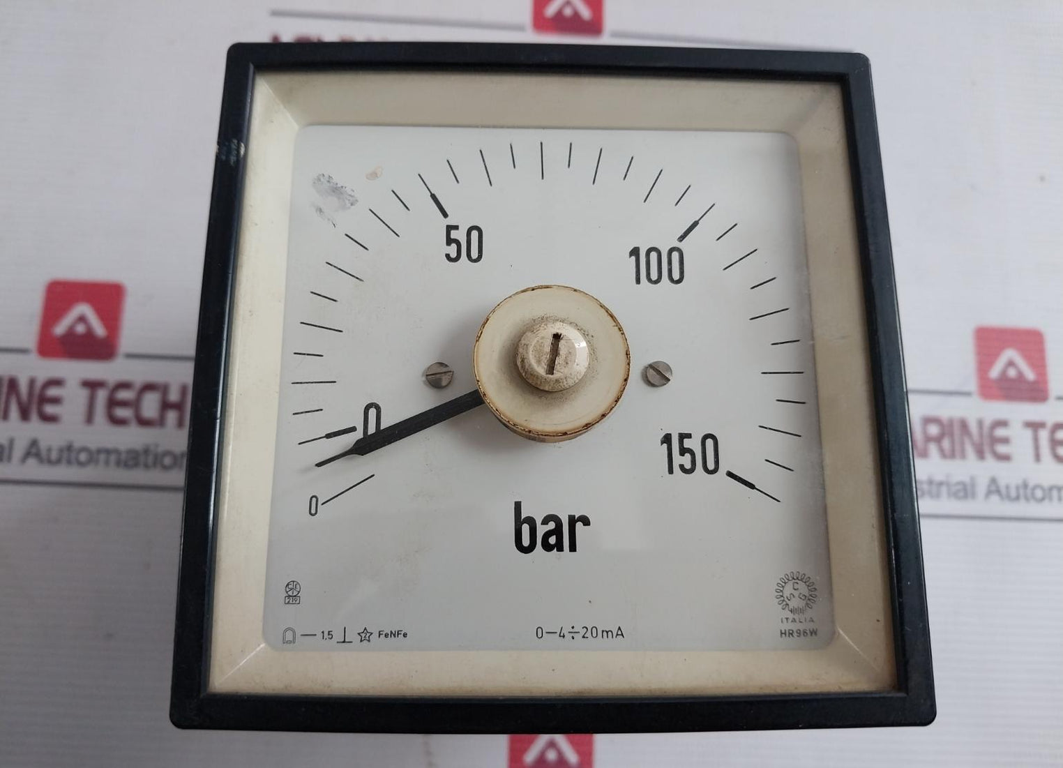 Cgs Italia Hr96W Analog Pressure Measurement Meter 0-4Ã·20Ma 0-150Bar