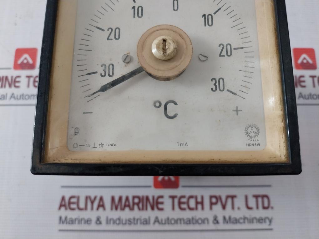 Cgs Italia Hr96W Analog Temperature Indicator -30-0-+30Â°C