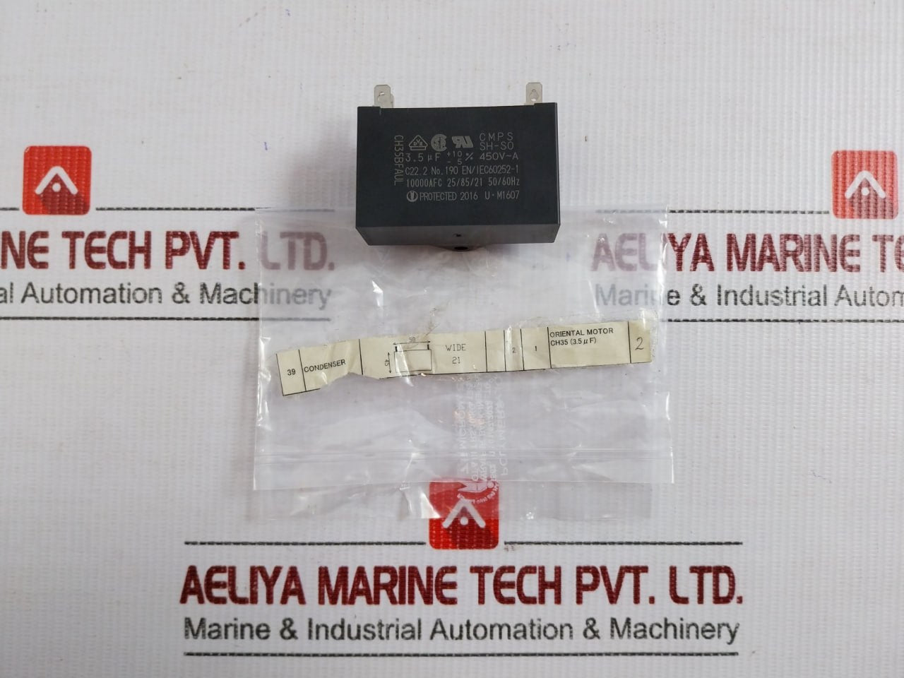 Ch35Bfaul Oriental Motor 450V-a 50/60 Hz Capacitor