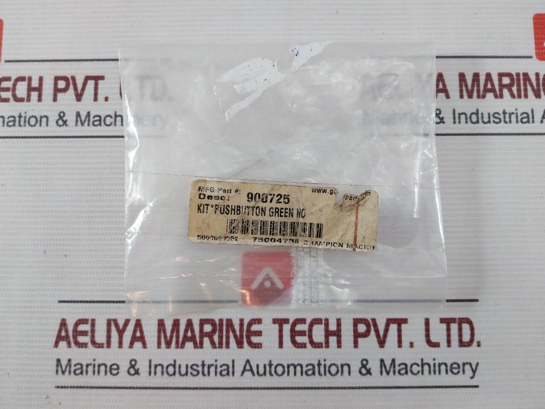 Champion 900725 Push Button Kit Green Type 4,4X,12,& 13 10A