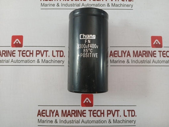 Chang Fn Electrolytic Capacitor 3300 Muf 400V Dc  85°C Used Condition