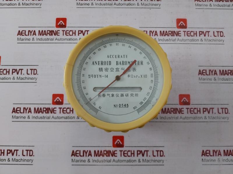 Changchun Dym-14 Aneroid Barometer Precision Hpa X10 78-109 0545