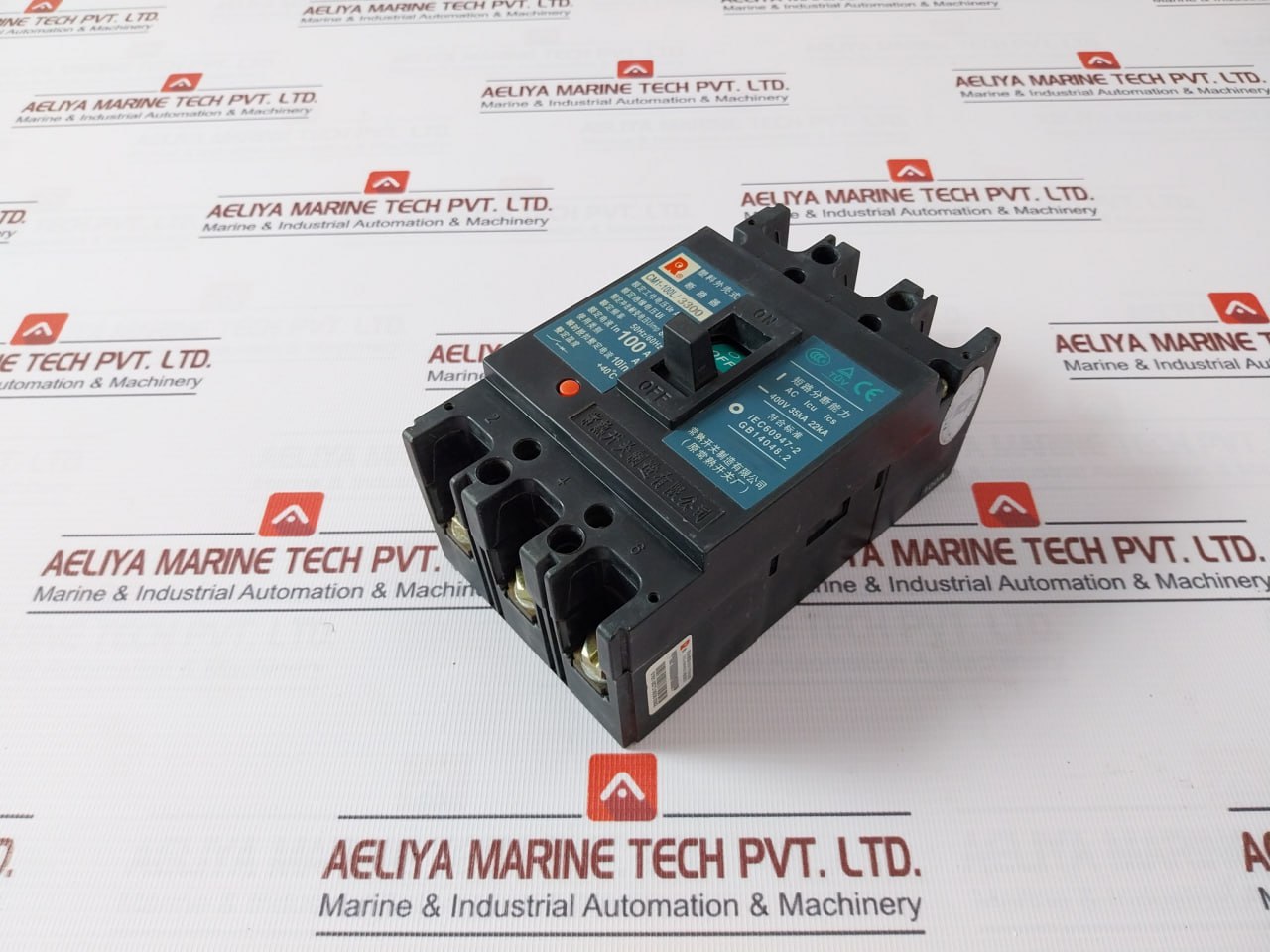 Changshu Cm1-100L/3300 Plastic Shell Type Circuit Breaker 50Hz/60Hz 10In Ui 800V