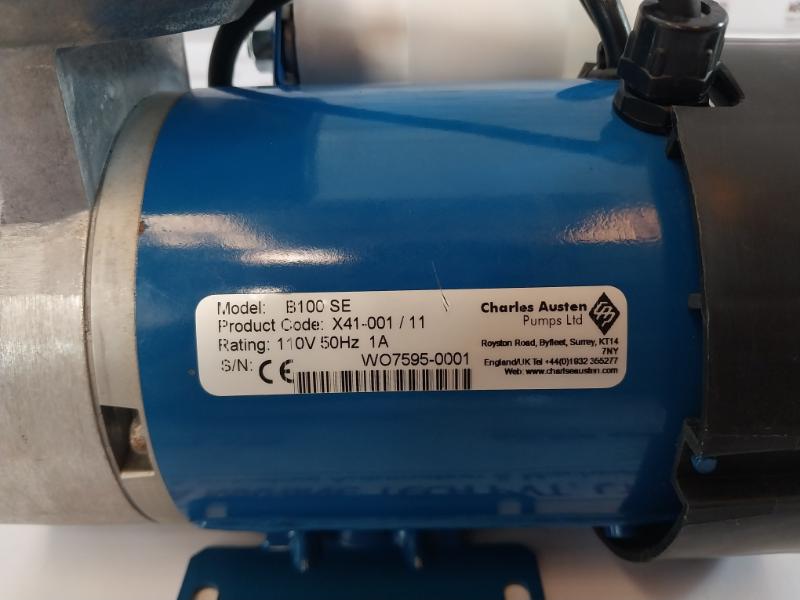 Charles Austen B100 Se Pump X41-001/11 110V 50Hz 1A 54532-702