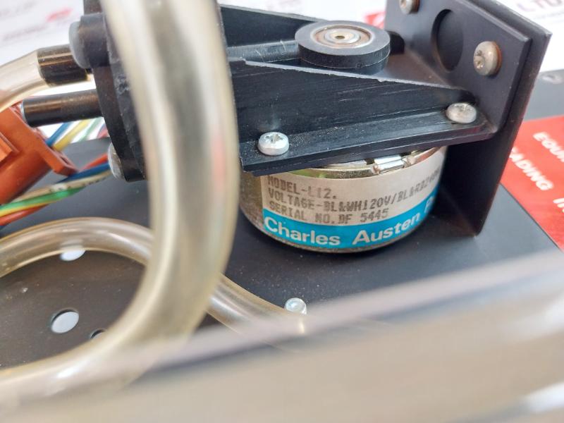 Charles Austen L12 Pump Bl & Wh 120V/ Bl & Rd 240V W/ Flow Meter 100-1000Cm3/Min