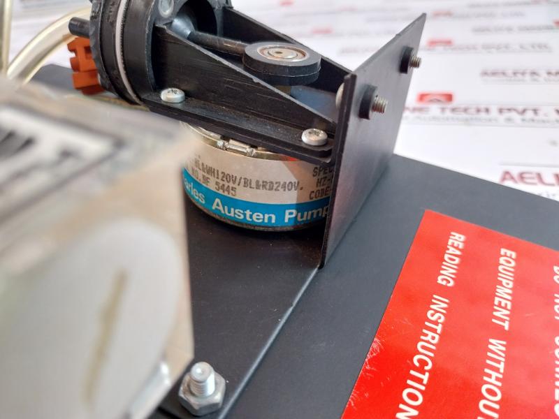 Charles Austen L12 Pump Bl & Wh 120V/ Bl & Rd 240V W/ Flow Meter 100-1000Cm3/Min