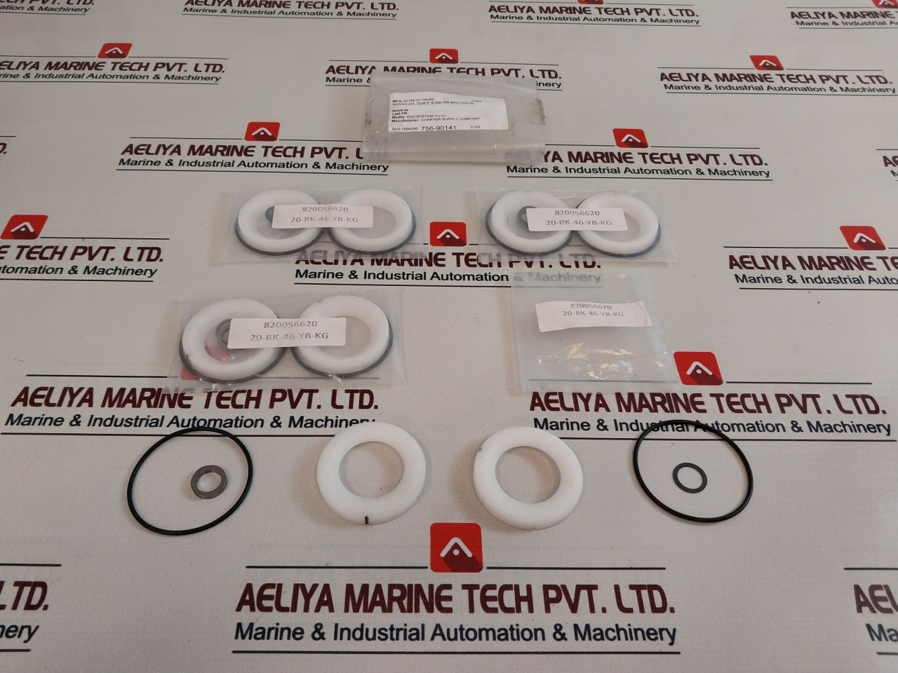 Charter Dat System-yd761 Ball Valve Repair Kit 20-rk-27-yb-kg