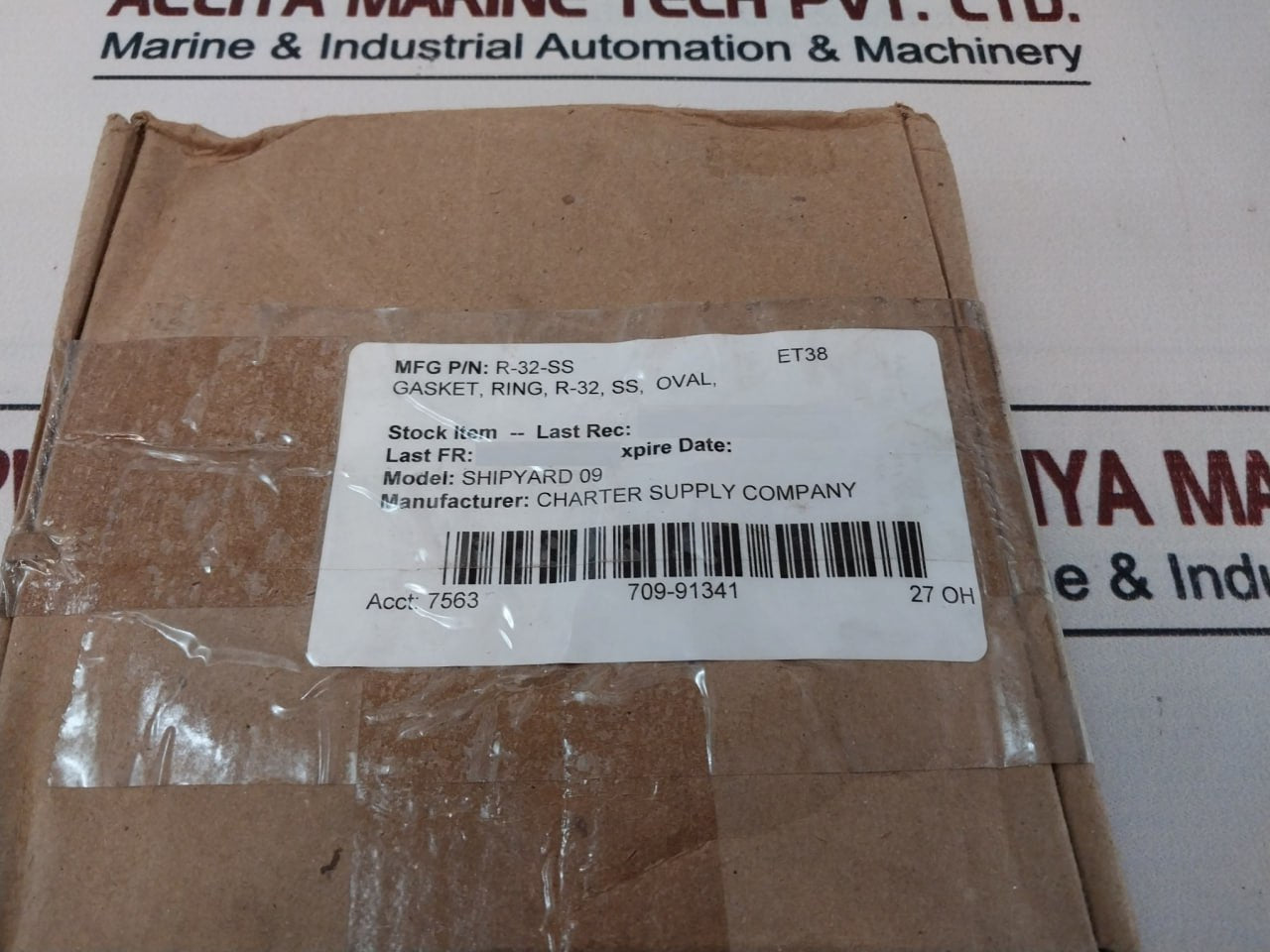 Charter Supply R-32-ss Gasket Ring Shipyard 09