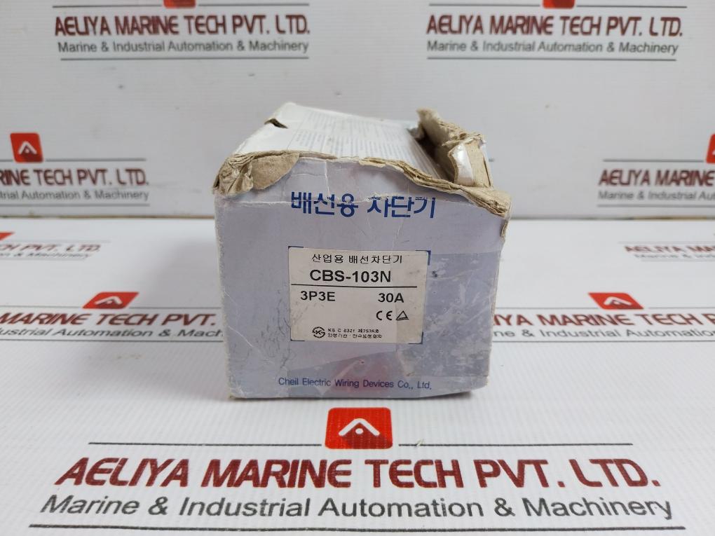 Cheil 3-pole Molded Case Circuit Breaker Cbs-103N 50/60Hz 690V
