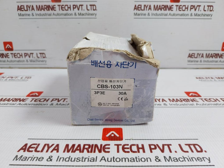 Cheil 3-pole Molded Case Circuit Breaker Cbs-103N 50/60Hz 690V