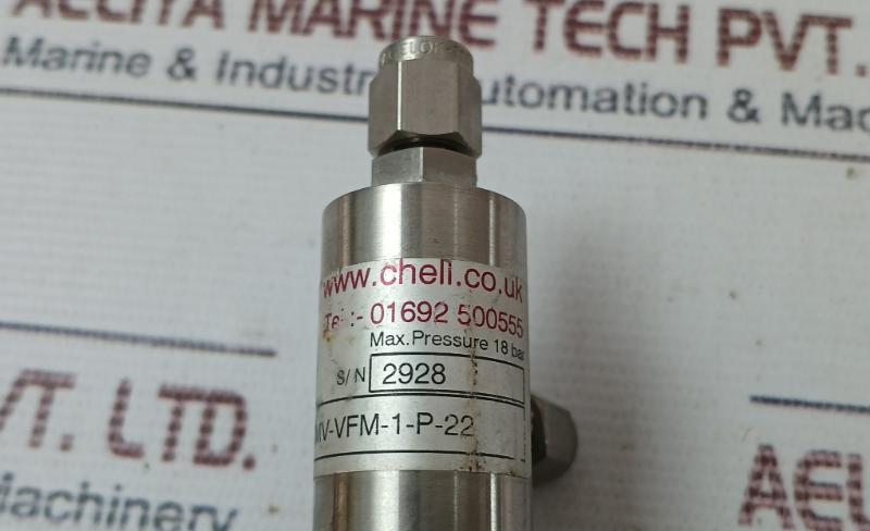 Chell Cmv-vfm-1-p-22 Ultra Fine Needle Valve 18 Bar