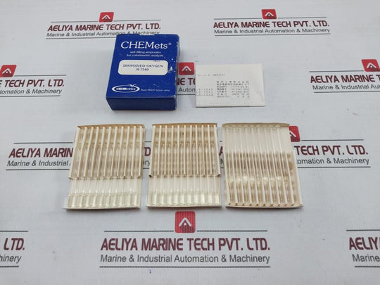 Chemetrics R-7540 Dissolved Oxygen Refill Ampoules Box (1 Box = 29 Pcs)