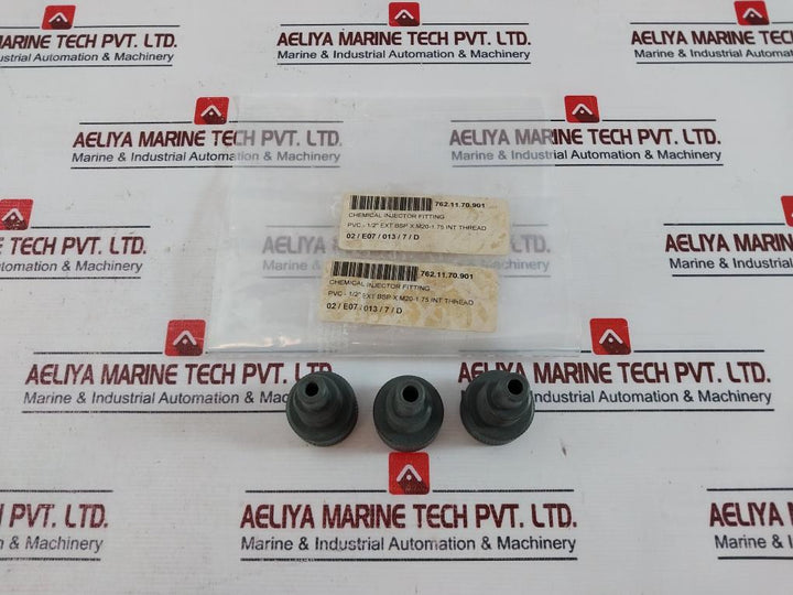 Chemical Injector Fitting Pvc 1/2” Ext Bsp X M20-1.75 Int Thread