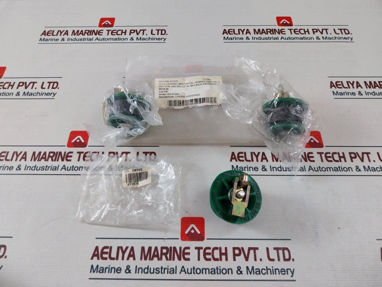 Cherne 271675 Locking Plug Mechanical 2 In