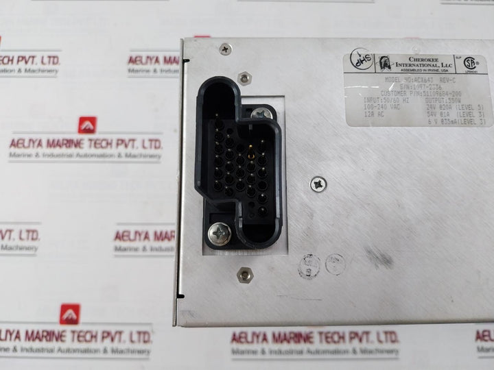 Cherokee Acx643 Power Supply Unit 51109684-200 Rev-c 100-240Vac 12A Ac 50/60Hz