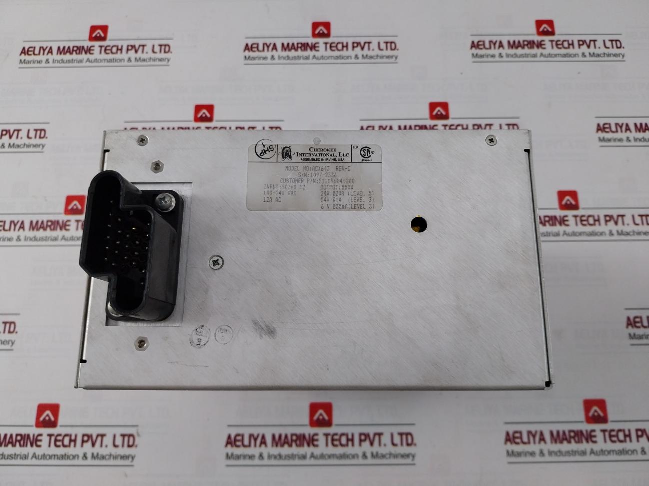 Cherokee Acx643 Power Supply Unit 51109684-200 Rev-c 100-240Vac 12A Ac 50/60Hz