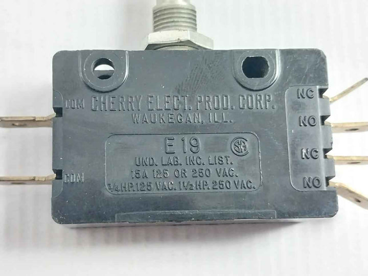 Cherry E19-00m Switch Snap Action 15a 125v