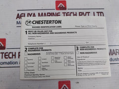 Chesterton Rotary Spare Part Kit 071568