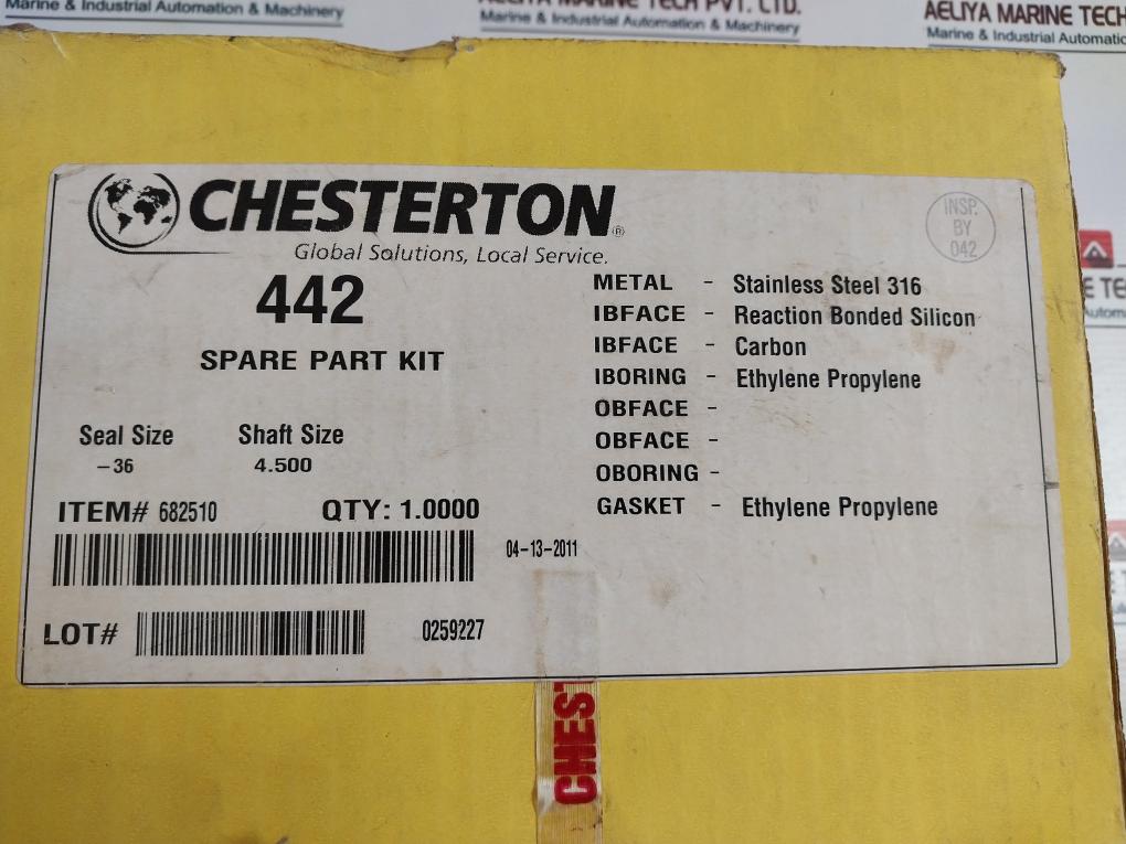 Chesterton Rotary Spare Part Kit 071568