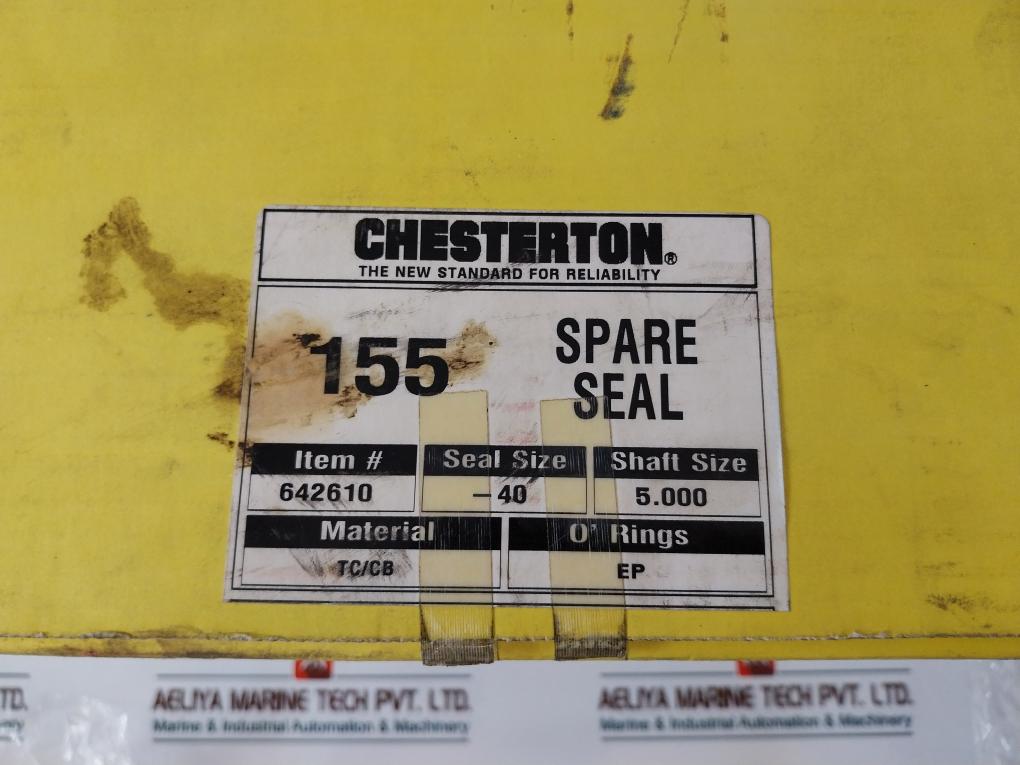 Chesterton 155 Cartridge Single Spare Seal O-ring Kit 642610