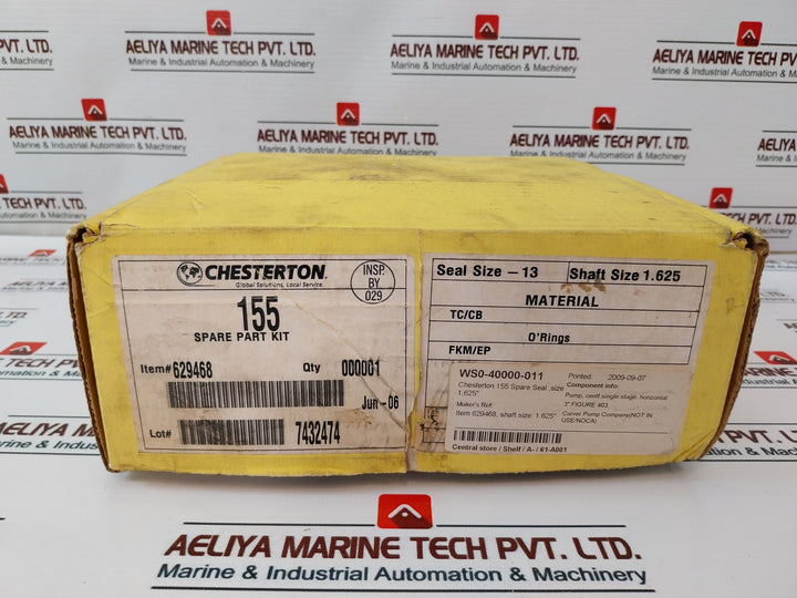 Chesterton 155 Fkm Rebuild Spare Part Kit Seal Size – 13