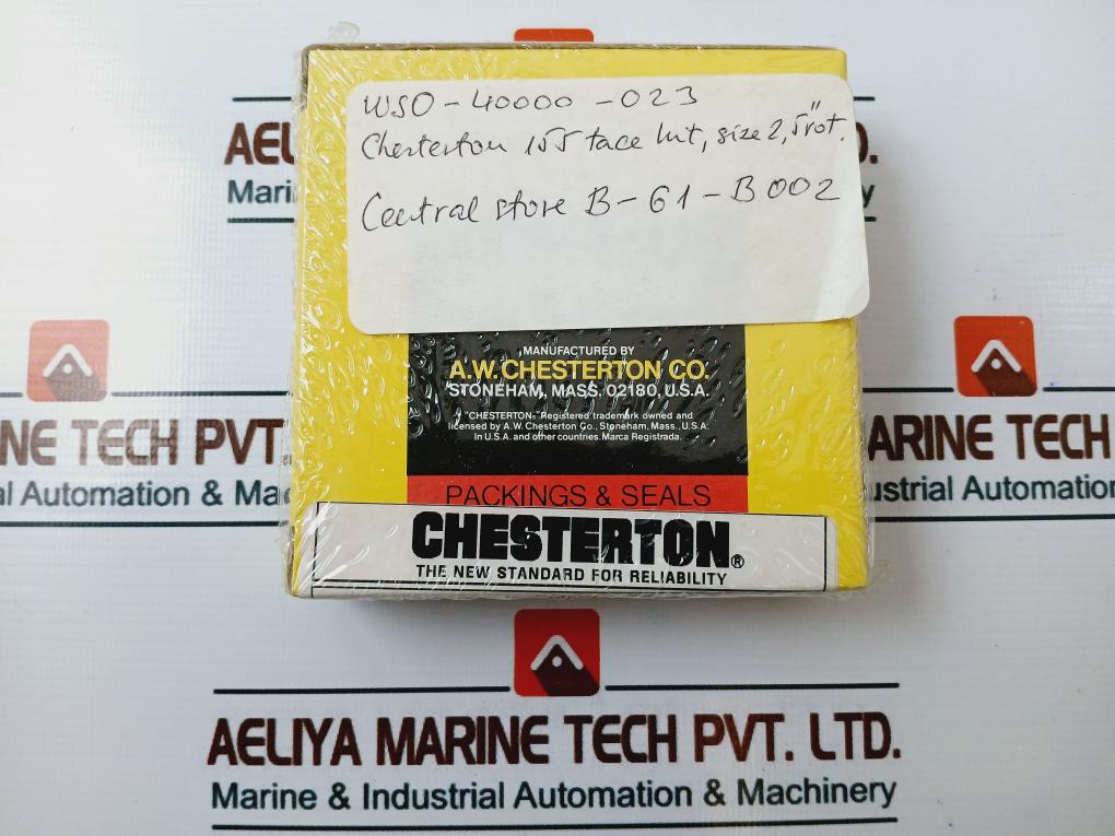 Chesterton 155 Mechanical Cartridge Single Seal O-ring Kit