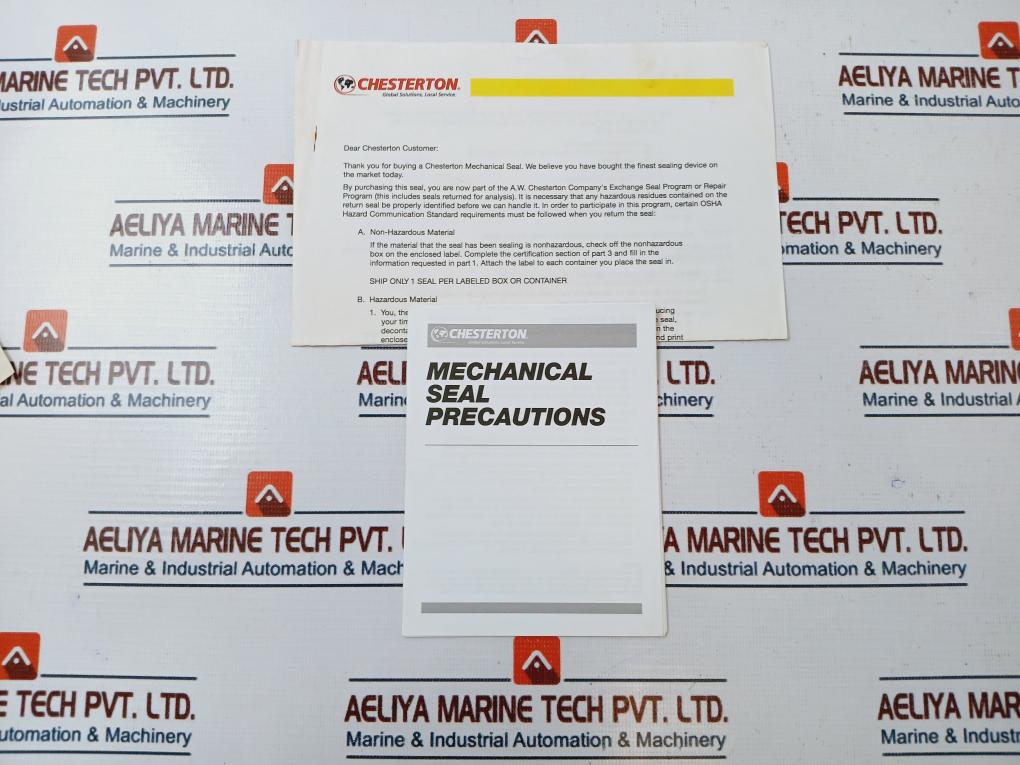 Chesterton 155 Single Cartridge Seal Kit