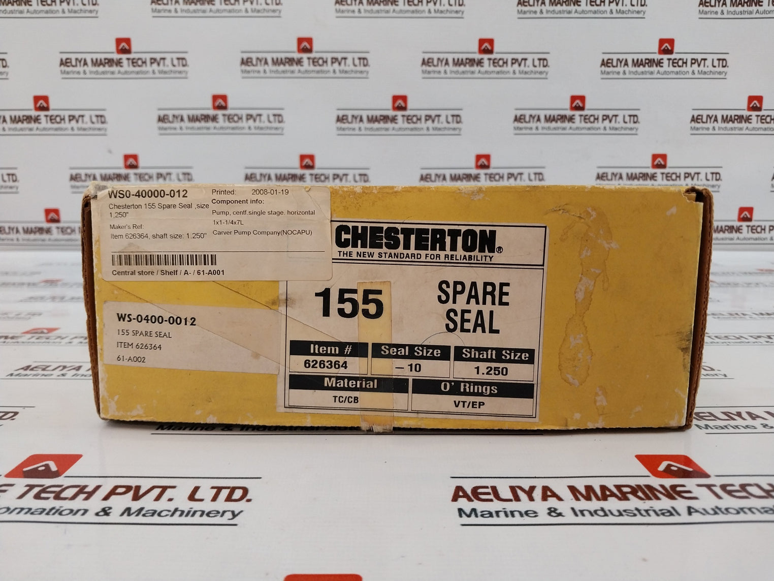 Chesterton 155 Spare Seal Cartridge Seal Set 626364