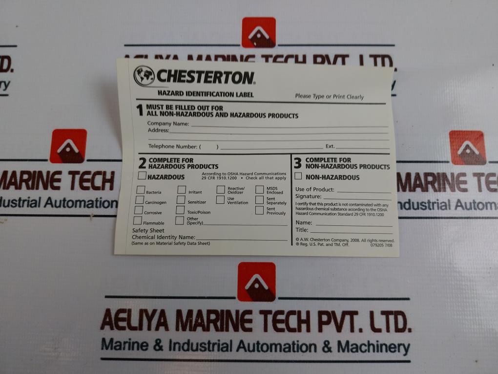 Chesterton 681319 155 Single Cartridge Stationary Seal Kit